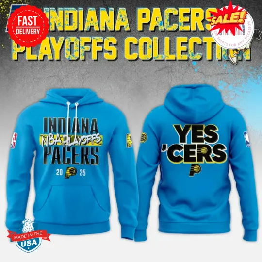Discover Indiana Pacer CITY Playoff Limited Edition 3D Hoodie