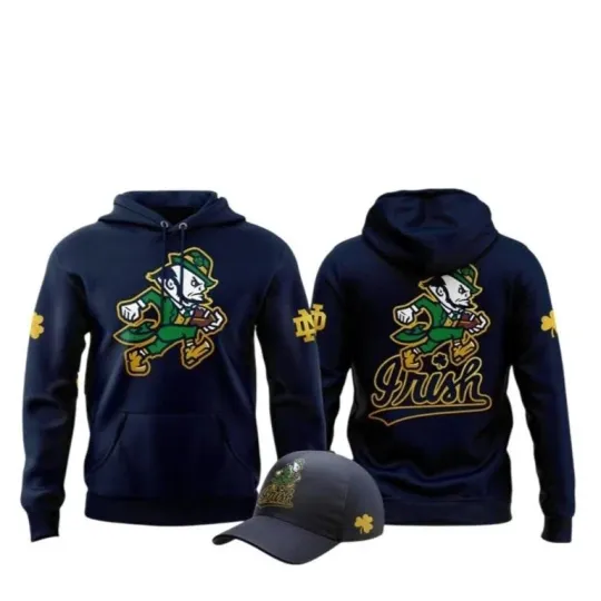 Discover Fighting Irish Leprechau 3D Hoodie 2025 (No Cap)