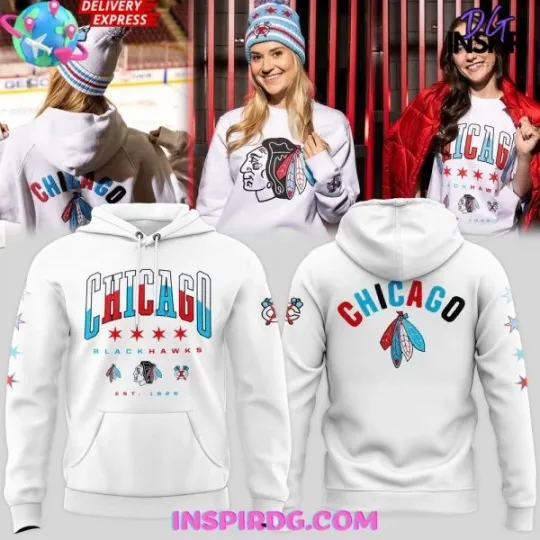 Discover 1Chicago 1Blackhawks Four Star Limited 3D Hoodie