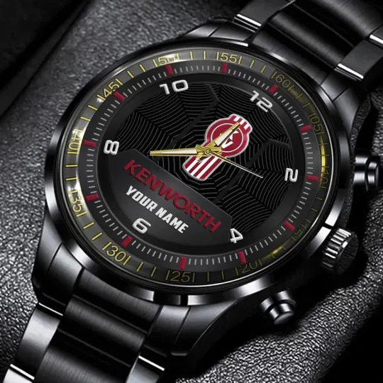 Discover Kenworth Stainless Steel Watch, Gift For Dad, Christmas Gift