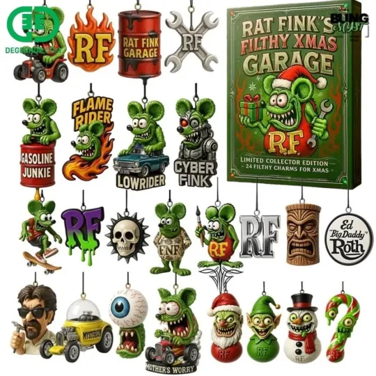 Discover Rat Fink Xmas Advent Calendar 2025