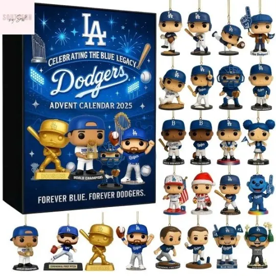 Discover Los Angeles Dodgers 2025 Advent Calendar