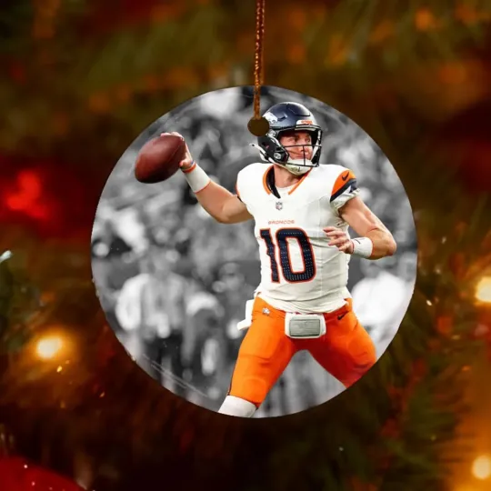Discover Denver Ceramic Christmas Ornament Nix Keepsake Sports Fan Xmas Gift