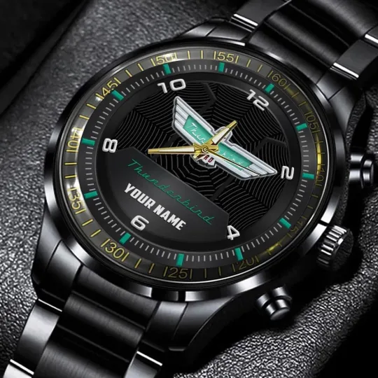 Discover Thunder bird Stainless Steel Watch, Gift For Dad, Christmas Gift