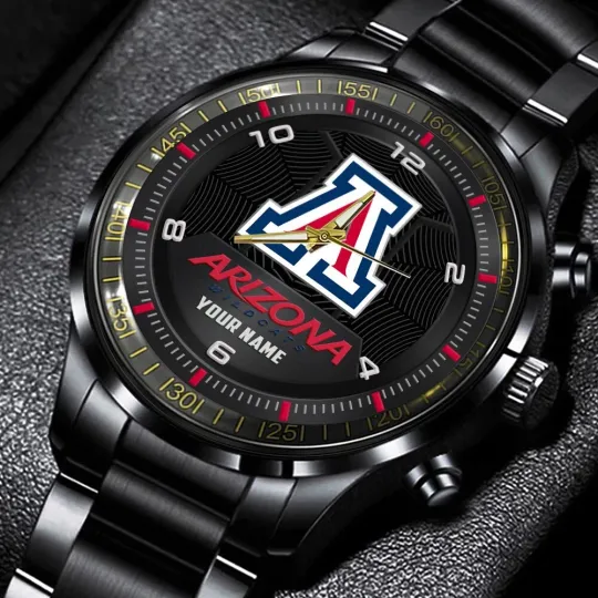 Discover Arizonna Wild cats Stainless Steel Watch, Gift For Dad, Christmas Gift