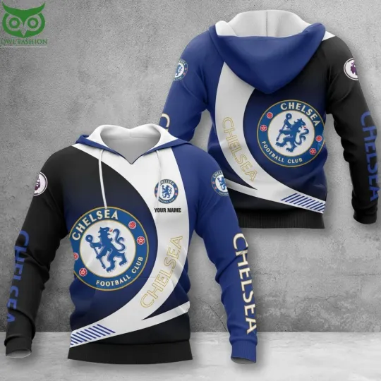 Discover EPL Chelsea FC All Over Printed 3D Hoodie Gift For Fan