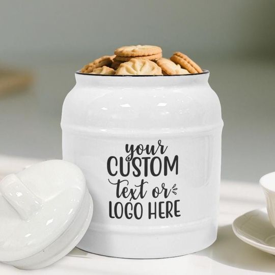 Discover Personalized Ceramic Cookie Jar: Custom Family Keepsake