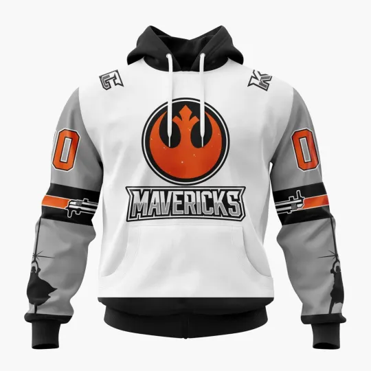 Personalized Kansas City Mavericks 2025/26 Star Wars Hoodie