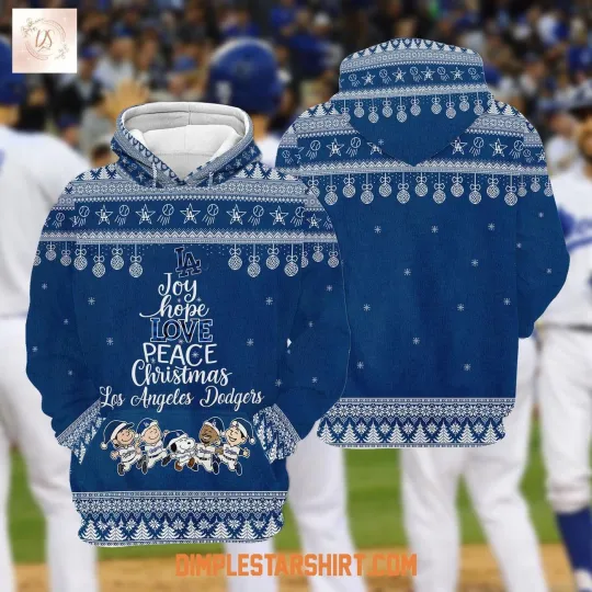Discover Personalized Los Angeles Dodgers Snoop & Shohei Ohtani Joy Hoodie Ugly Pattern