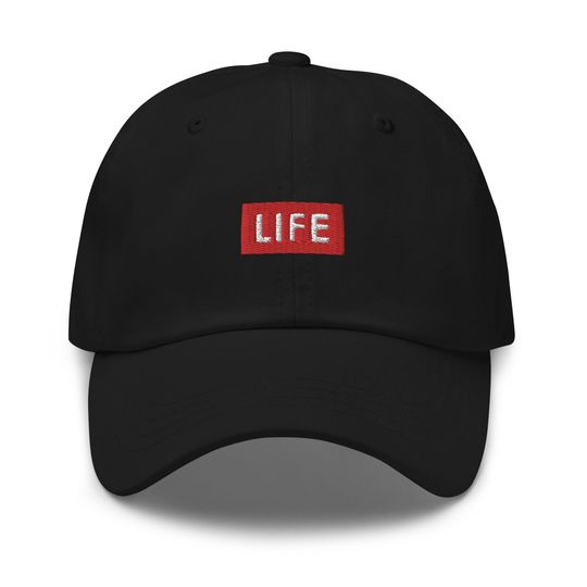 Discover LIFE Embroidered Baseball Cap – Low Profile Adjustable Dad Hat