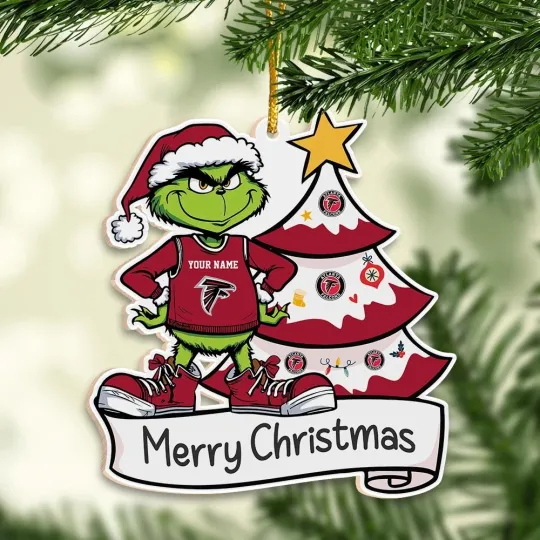 Discover Personalized Atlanta Team Falconss Christmas Ornament Gift For Fans