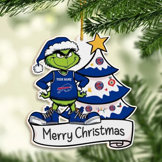 Discover Personalized Buffalo Team Billss Christmas Ornament Gift For Fans