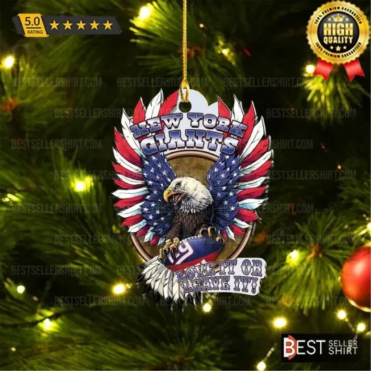 Discover New York Football Team Giantss Christmas Ornament Gift Decor