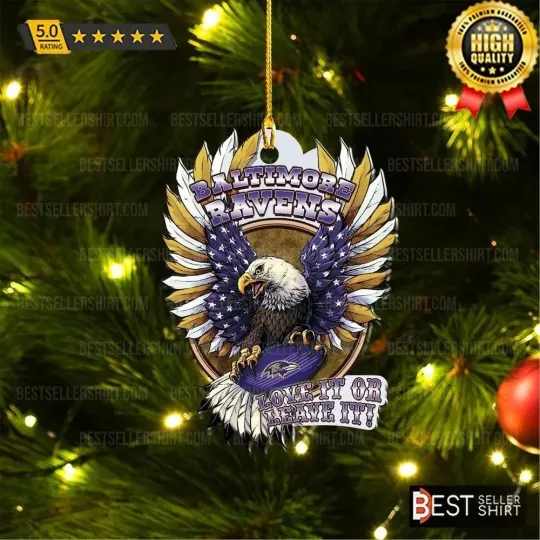 Discover Baltimore Football Team Ravenss Christmas Ornament Gift Decor