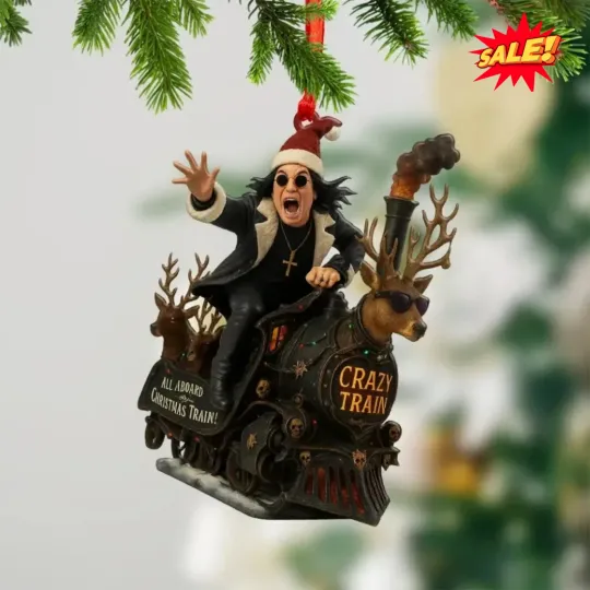 Discover Ozy Osbourne Acrylic Ornament Fans Gift For Christmas