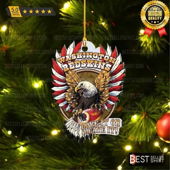 Discover Washington Football Team Redskins Christmas Ornament Gift Decor