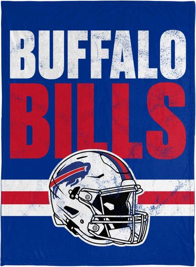 Buffalo Bills Fleece Blanket  Soft Plush Home & Living