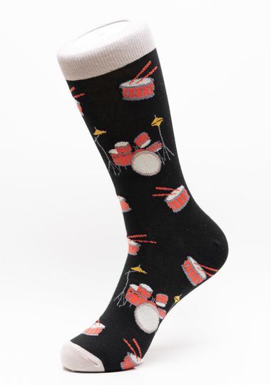 Discover Drum Crew Socks, Music Band Socks, Men's Socks, Funky and Crazy Socks