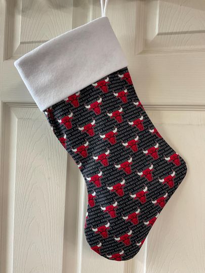 Chicago Bulls Christmas Stocking