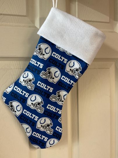 Discover Indianapolis Colts Christmas Stocking