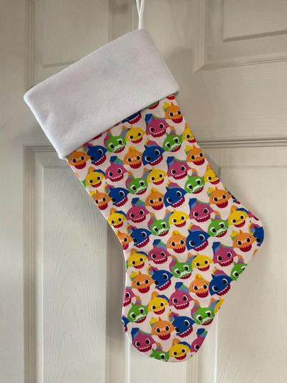 Baby Sharks Christmas Stocking
