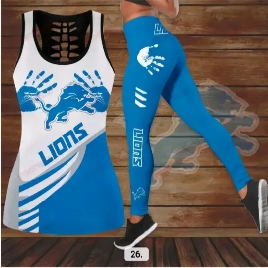 Discover Detroit Lions Womens XL Legging/ Jogging Set