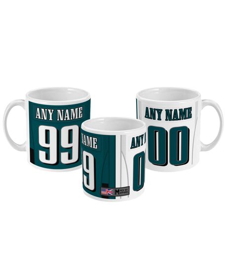 Discover Philadelphia Eagles 2021 Theme Link Up Home Road Jersey 11oz Mug
