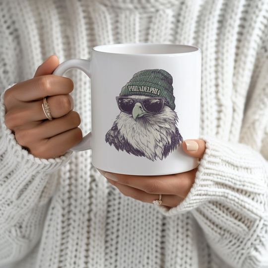 Discover Philadelphia Eagles Mug or Tumbler: Football Fan Gift