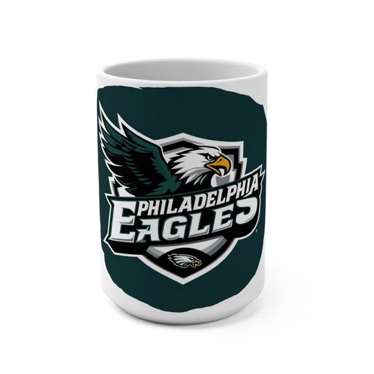 Discover Philadelphia Eagles Coffee Mug: 15oz Ceramic football Team Spirit