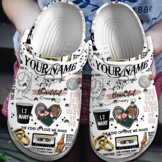 Discover Personalized Name Lukee Comb Singer Music Clogs Shoes, Beautiful Crazy Christmas Crocs Clogs, Summer Shoes Slippers For Men
