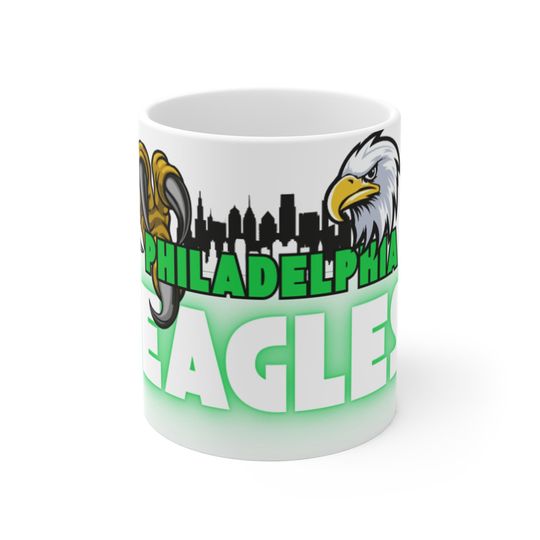 Discover Philadelphia Eagles Mug: football Team Ceramic Cup, Sports Fan Gift