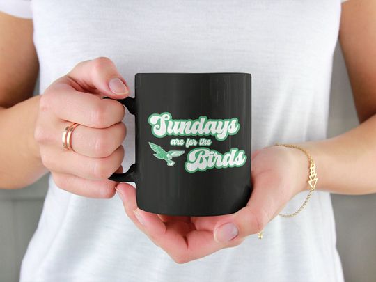 Discover Black Mug, Philadelphia Eagles Coffee Mug, Eagles Mug, Eagles Coffee Mug