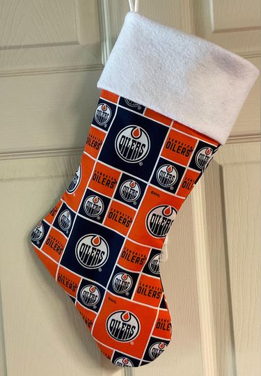 Discover Edmonton Oilers Christmas Stocking