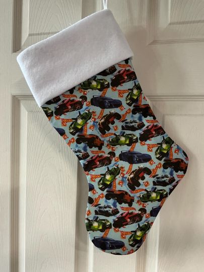 Ht Wheels Christmas Stocking