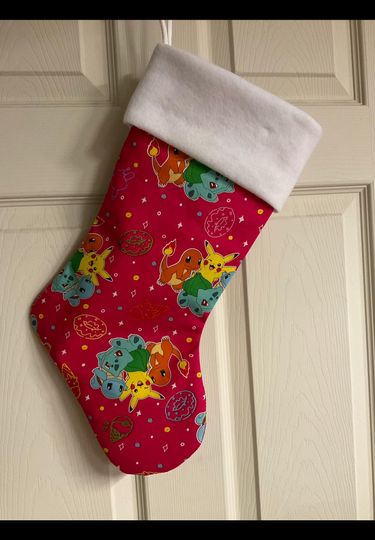 Discover PKM (hot pink) Christmas Stocking