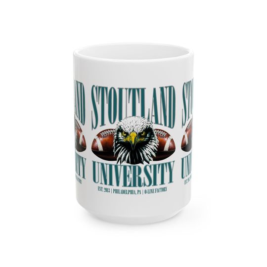 Discover Stoutland University Philadelphia Eagles Football Mug, (11oz, 15oz)