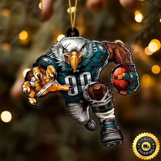 Discover Personalized Philadelphia Team Eagless Sport Ornament, Gifts For Fans