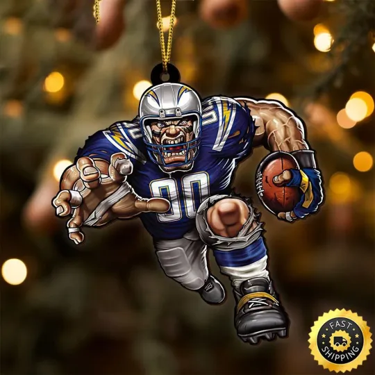 Discover Personalized Los Angeles Team Chargerss Sport Ornament, Gifts For Fans