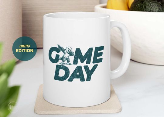 Discover Eagles Mascot GameDay Coffee Mug - 11oz Ceramic