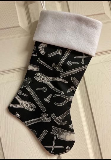 Discover Mechanic Tol Christmas Stocking