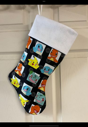 Discover PKM Square Christmas Stocking