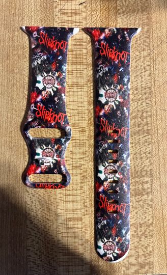 Discover Music Theme Silicone Watch Band for Apple Watch, Fitbit, Samsung, Garmin