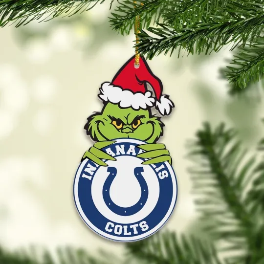 Discover Personalized Indianapolis Team Coltss Christmas Ornament, Gift For Fans