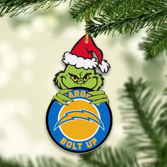Los Angeles Team Chargerss Christmas Ornament, Gift For Fans