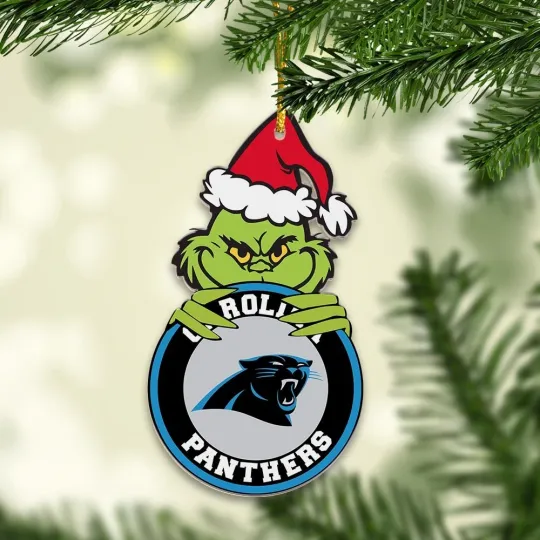 Discover Personalized Carolina Team Pantherss Christmas Ornament, Gift For Fans