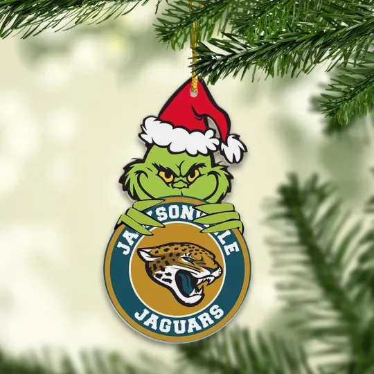 Discover Personalized Jacksonville Team Jaguarss Christmas Ornament, Gift For Fans