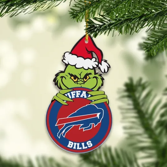Discover Personalized Buffalo Team Billss Christmas Ornament, Gift For Fans