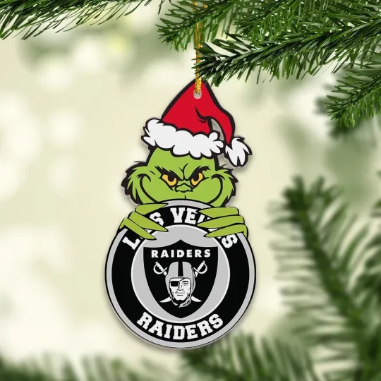 Discover Personalized Las Vegas Team Raiderss Christmas Ornament, Gift For Fans