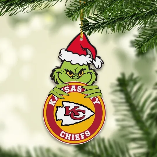 Discover Personalized Kansas City Team Chiefss Christmas Ornament, Gift For Fans