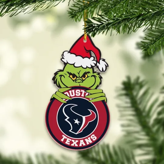 Discover Personalized Houston Team Texanss Christmas Ornament, Gift For Fans